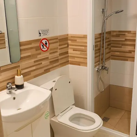 Lively Coast In Nightlife 400 M From The